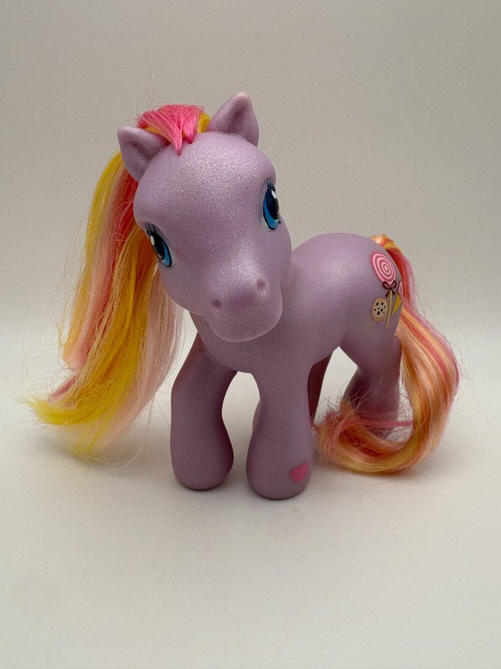 My Little Pony (MLP) Triple Treat G3 2002 Purple/PinkThree Desserts(MLP:LOT1-26)